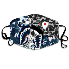 Load image into Gallery viewer, Bape Shark V8 Face Protection