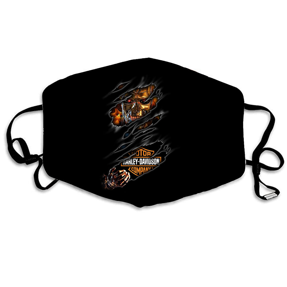 Harley Logo Print Face Protection