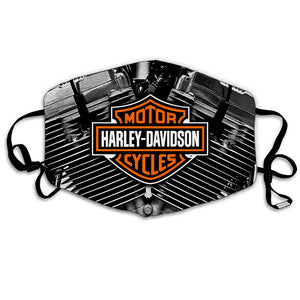 Harley Logo Print Face Protection