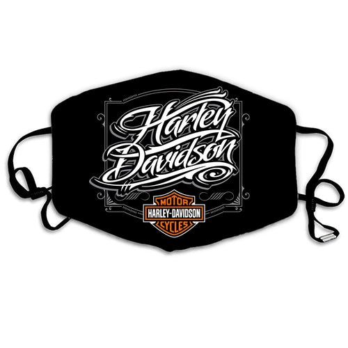 Harley Logo Print Face Protection